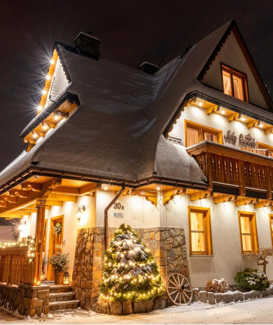 Willa Maly Dworek Zakopane Exteriör bild